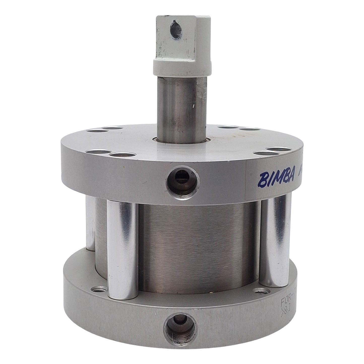 Used Bimba FOR-701-3R FLAT-1 Compact Cylinder, ø3in Bore, 1in Stroke, 1/4in NPT