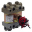 Used Parker V935LEH2100 Skinner Solenoid Valve, 4-Way, 1/4in NPT, 100psi, 120VAC Coil