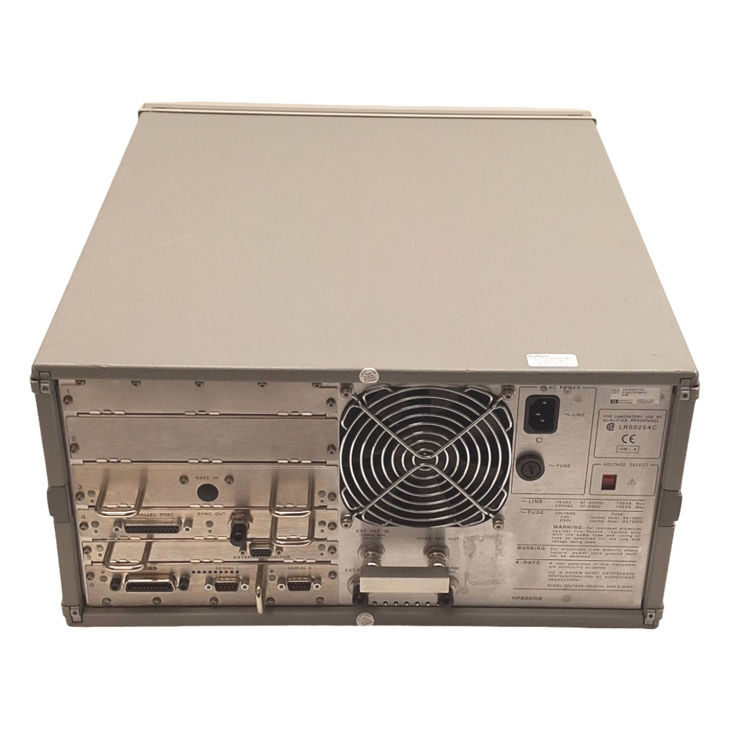 Used HP 89410A Vector Signal Analyzer, DC to 10MHz Range, 2-Channel, 120/240VAC