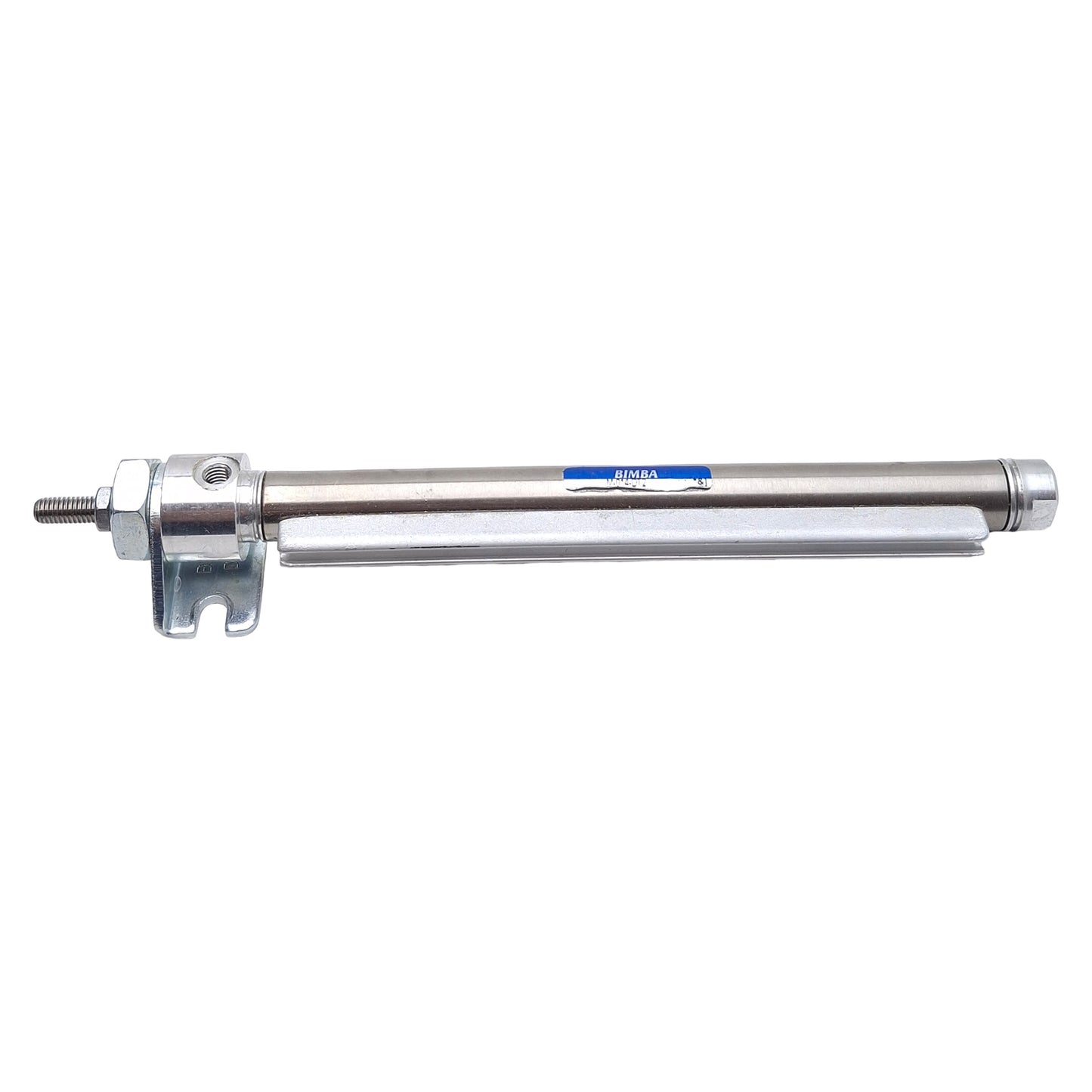 Used Bimba M-014-DT2 Pneumatic Cylinder, ø7/16in Bore, 4in Stroke, UNF0.190, 250psi