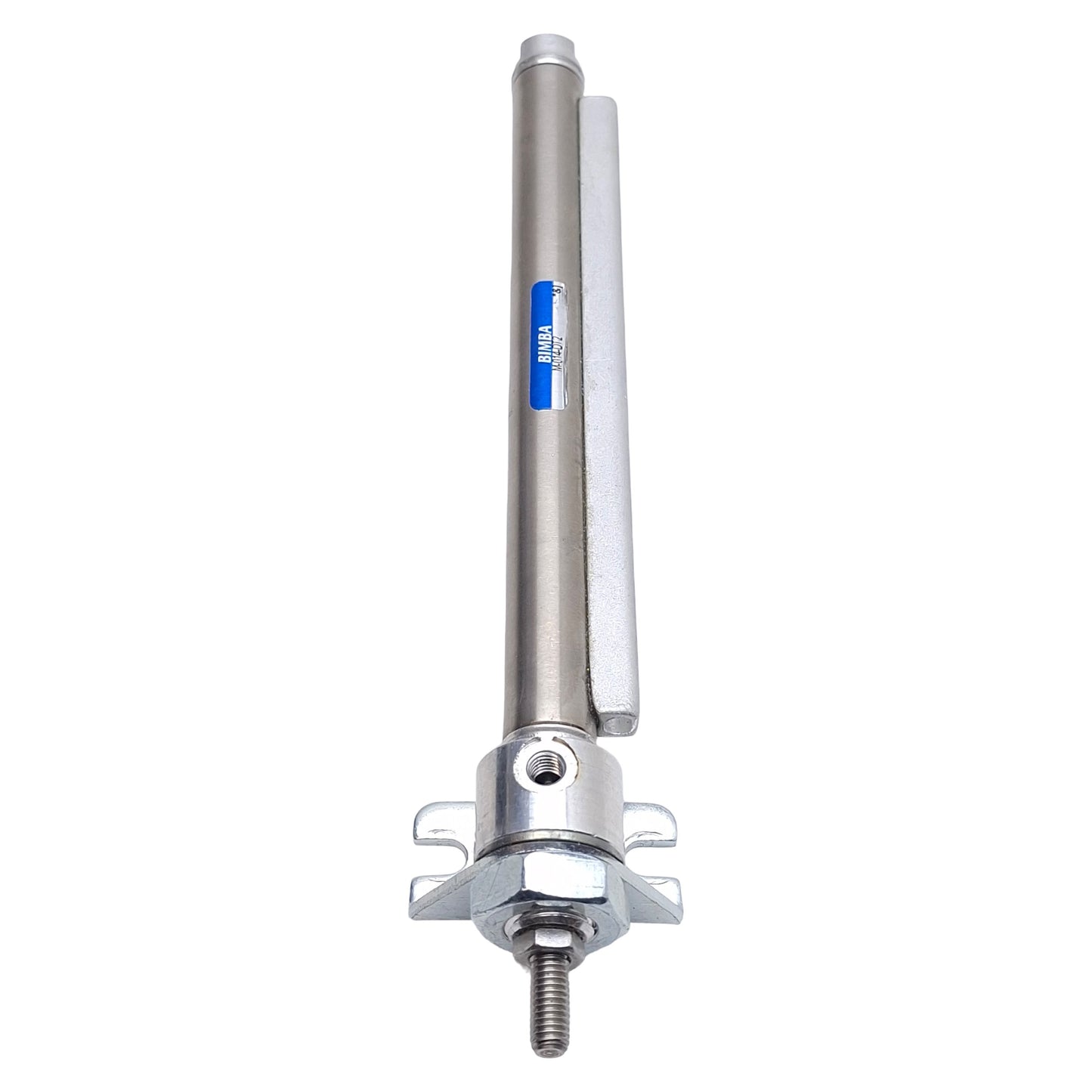 Used Bimba M-014-DT2 Pneumatic Cylinder, ø7/16in Bore, 4in Stroke, UNF0.190, 250psi