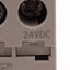 Used Eaton XTCE012B10TD IEC Contactor, 3NO+1NO, 12A, 10HP @ 3Ø 600VAC, 24VDC Coil