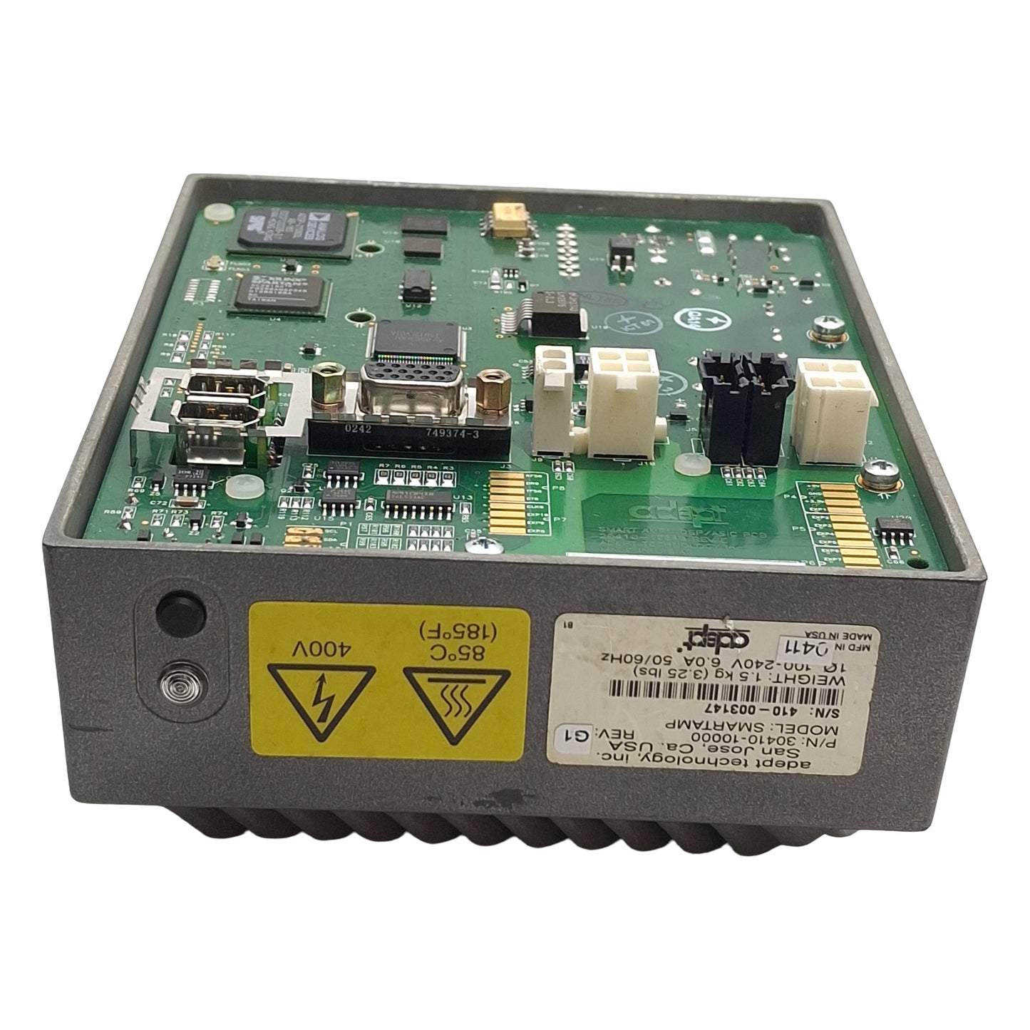 Used Adept 30410-100000 Rev:G1 SmartAmp Servo Amplifier 1-Phase 100-240VAC 6A 50/60Hz