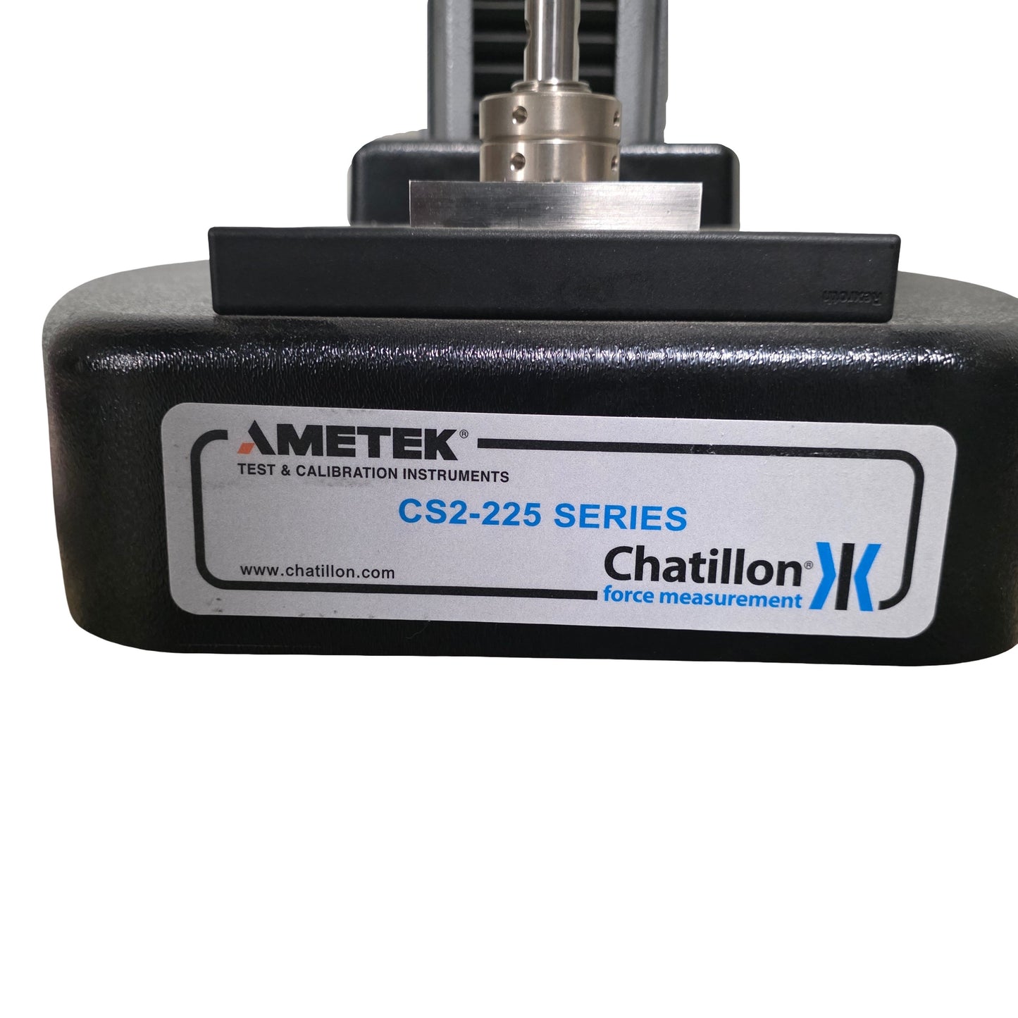 Used Chatillon CS225 Digital Force Tension Compression Tester 225lbf, 500mm, 115VAC