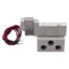 Used SMC SY3140-5GZ-01 Solenoid Valve, 5/2-Way, Rc1/8, 0.15-0.7MPa, 24VDC Coil