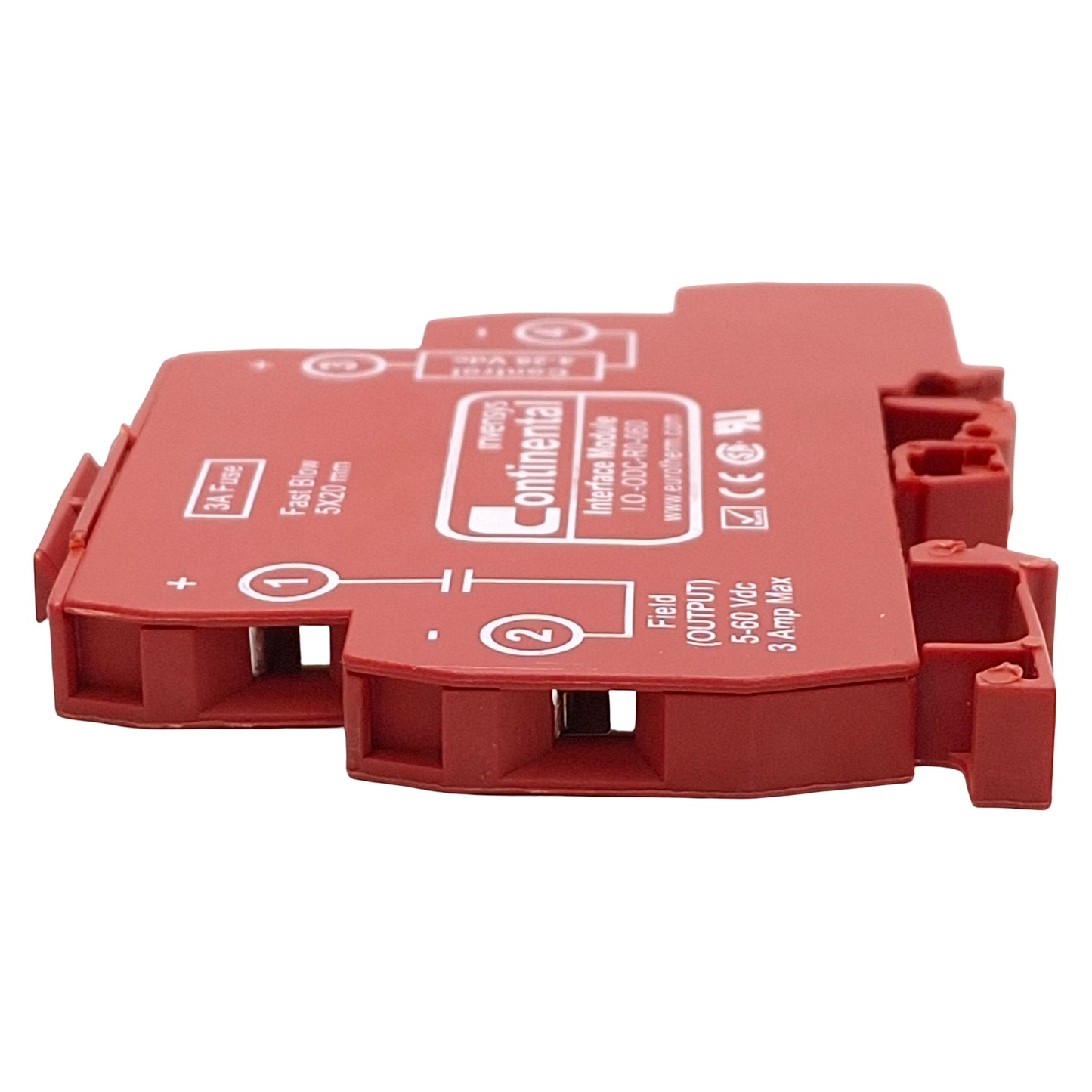 Used Continental I.O.-ODC-R0-060 Interface Module, 4-28VDC Control, 5-60VDC Output