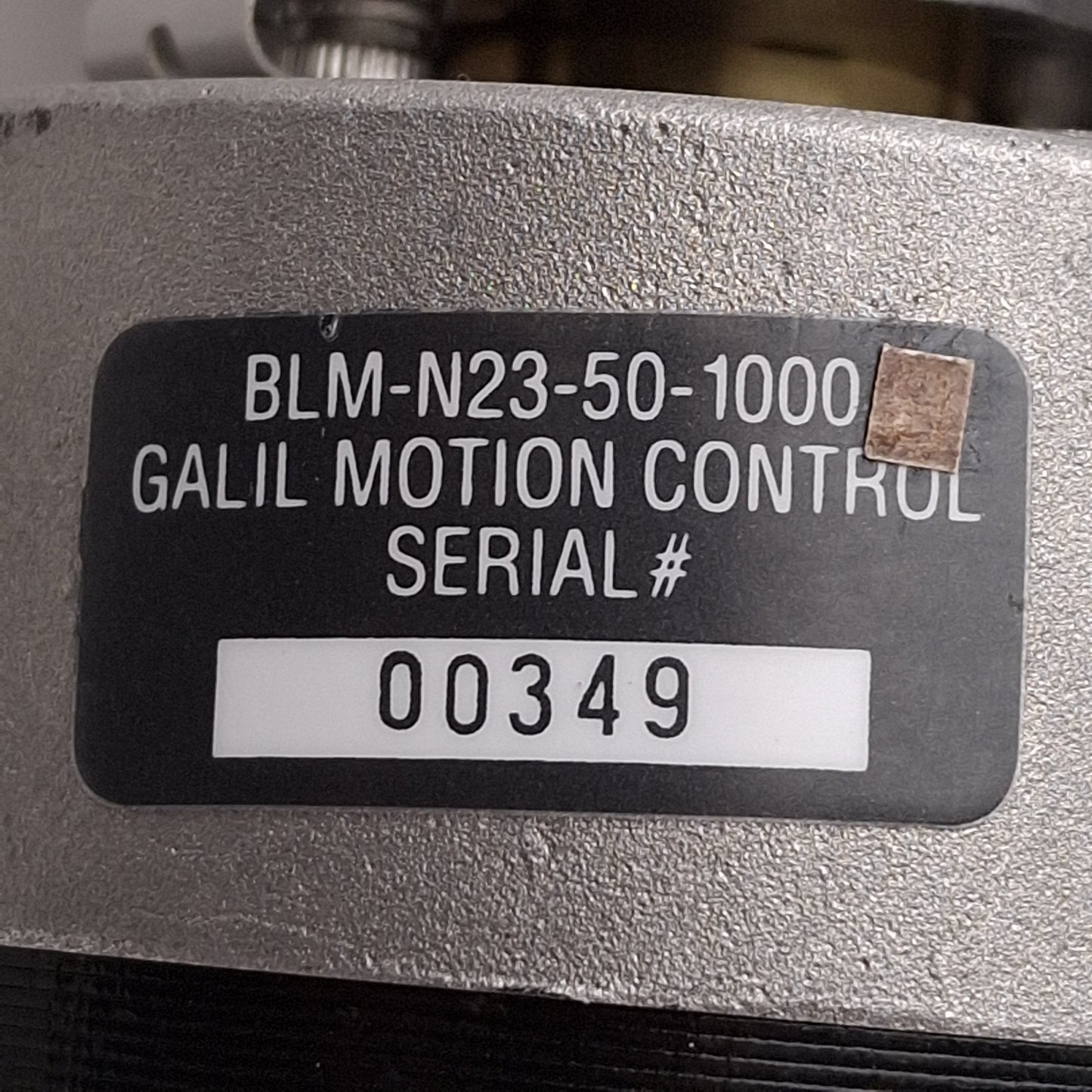 Used Galil BLM-N23-50-1000-B Servo Motor, 1000-Line Encoder, 5000rpm, 5VDC, NEMA 23