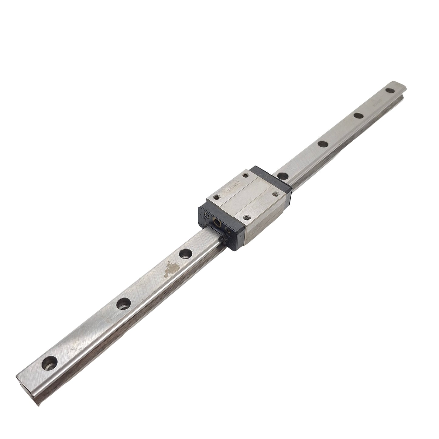 Used THK HSR20-460L Linear Motion Ball Bearing Standard Profile Guide Rail 460mm Long