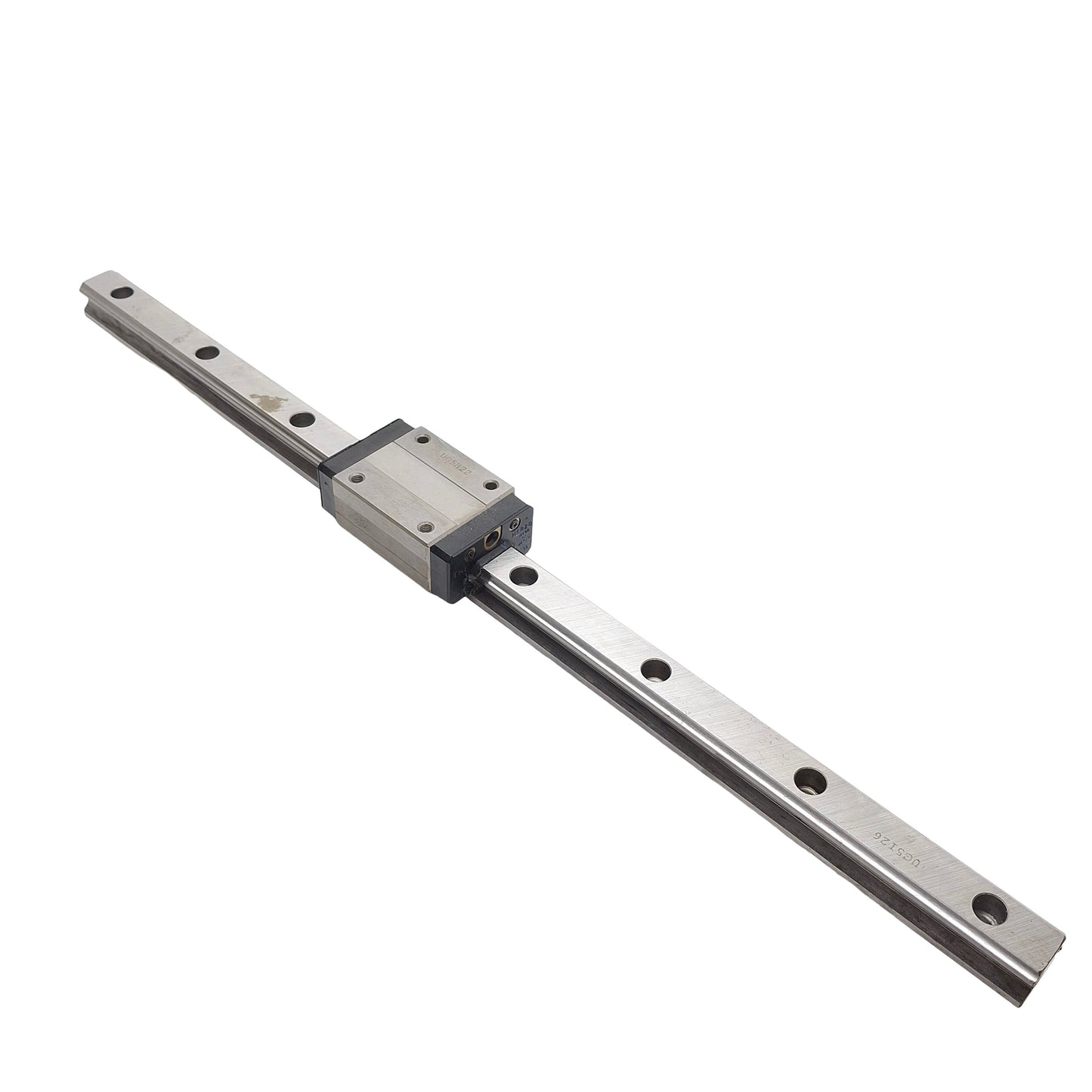 Used THK HSR20-460L Linear Motion Ball Bearing Standard Profile Guide Rail 460mm Long