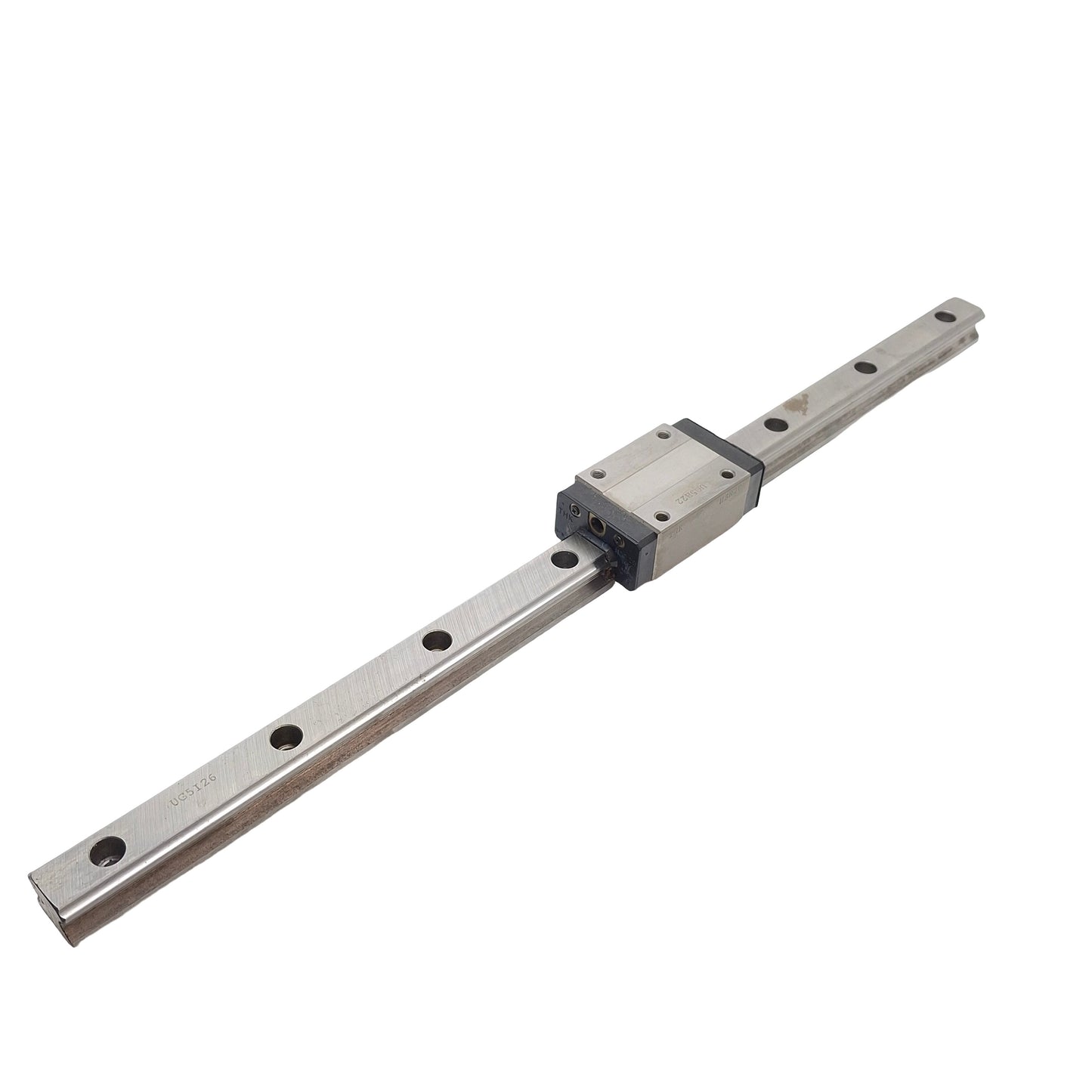 Used THK HSR20-460L Linear Motion Ball Bearing Standard Profile Guide Rail 460mm Long