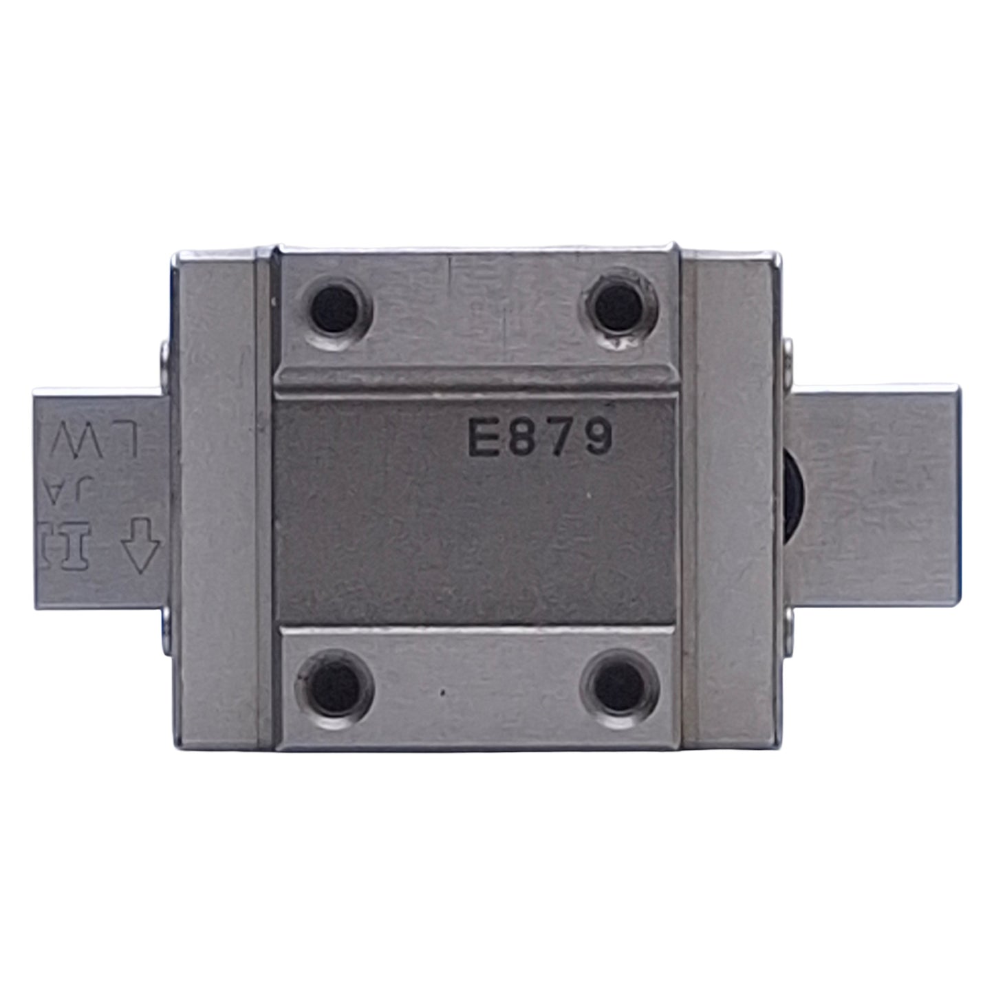 Used IKO LWL12B Linear Guide Block w/ 12x50mm Rail, 25mm Pitch, M3, 4290N Max