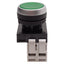 Used Baco L21CH20-3EAGL10 Green Illuminated Maintained Pushbutton, 1NO, 24VAC/DC LED