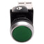Used Baco L21CH20-3EAGL10 Green Illuminated Maintained Pushbutton, 1NO, 24VAC/DC LED