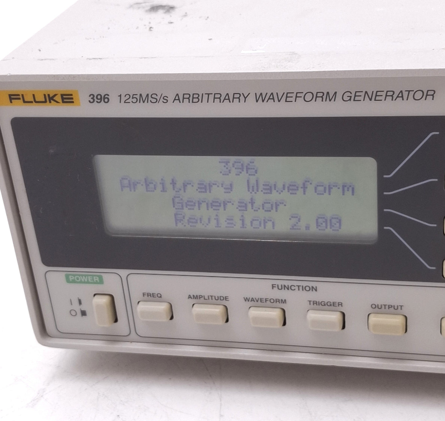 Used Fluke 396 Arbitrary Waveform Generator, 125MS/s, 100-240VAC, GPIB/RS232