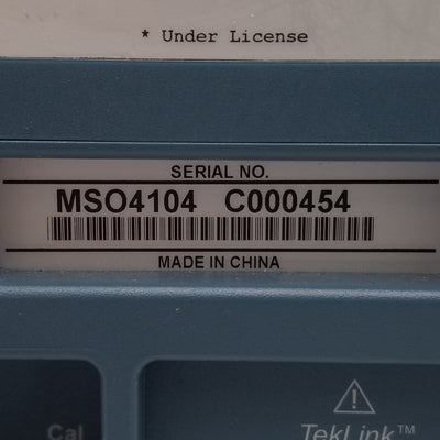 For parts or not working Tektronix MSO 4104 Mixed Signal Oscilloscope 1GHz, 1GS/s *Trigger Out*For Parts*