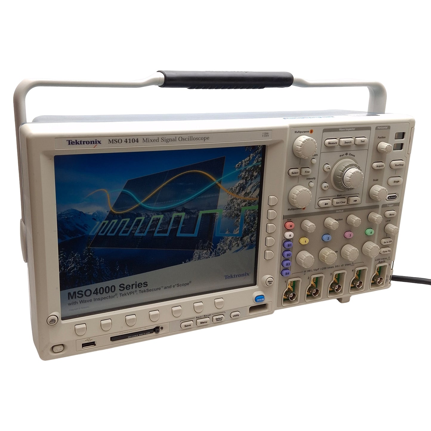 For parts or not working Tektronix MSO 4104 Mixed Signal Oscilloscope 1GHz, 1GS/s *Trigger Out*For Parts*