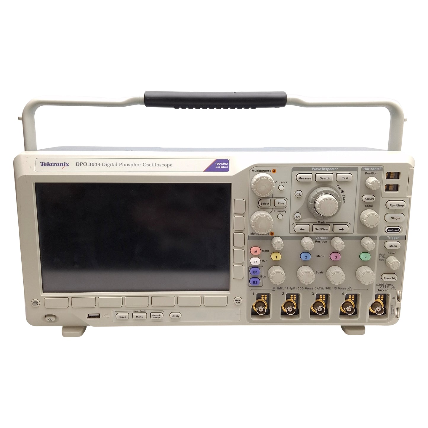 For parts or not working Tektronix DPO 3014 Digital Phosphor Oscilloscope, 100MHz, 2.5GS/s *For Parts*
