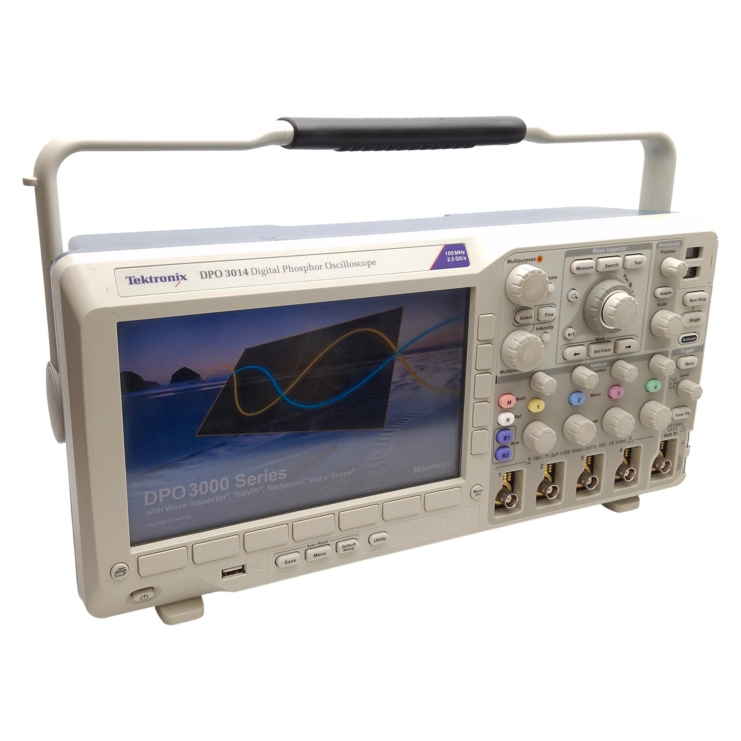 For parts or not working Tektronix DPO 3014 Digital Phosphor Oscilloscope, 100MHz, 2.5GS/s *For Parts*