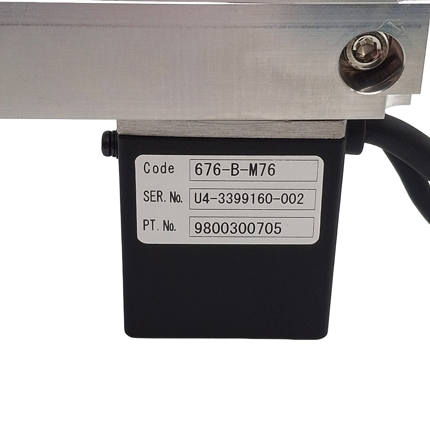 Used Keyence 98000300705 676-B-M76 Motorized Mirror For ML-G9300, 1.29in x 0.94in