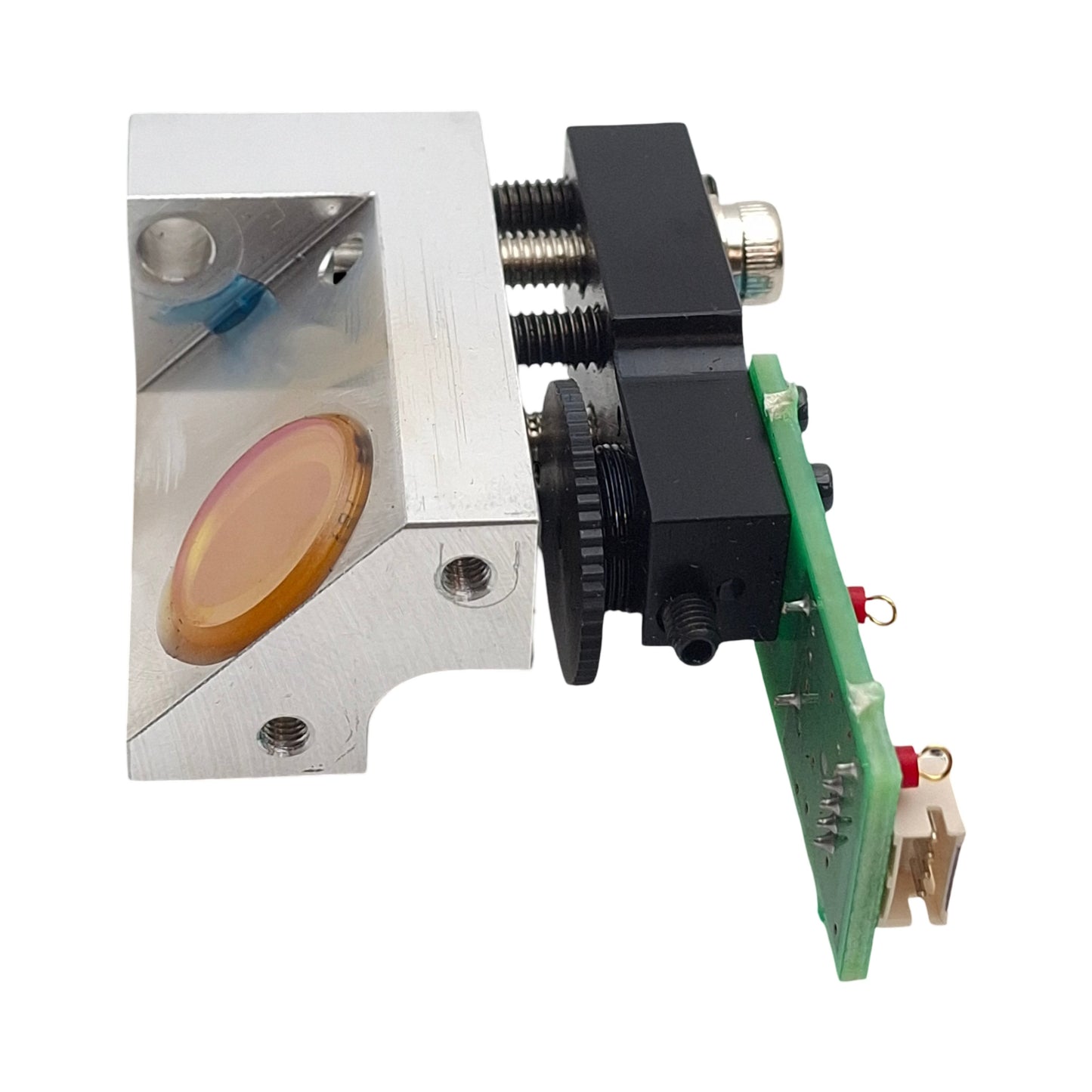 Used Keyence 676-B-C07-03 Laser Mirror And PCB Assembly For ML-G9300