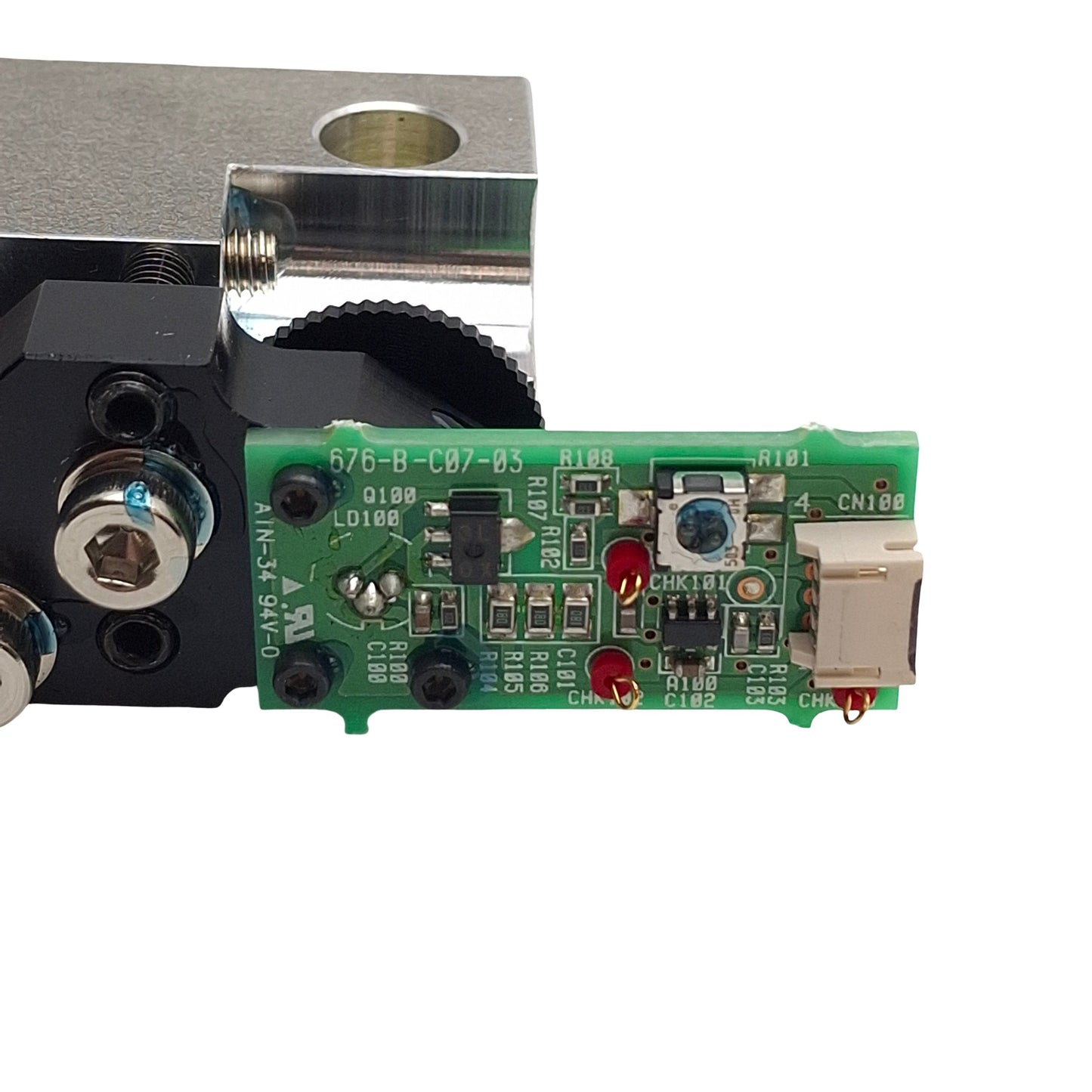 Used Keyence 676-B-C07-03 Laser Mirror And PCB Assembly For ML-G9300