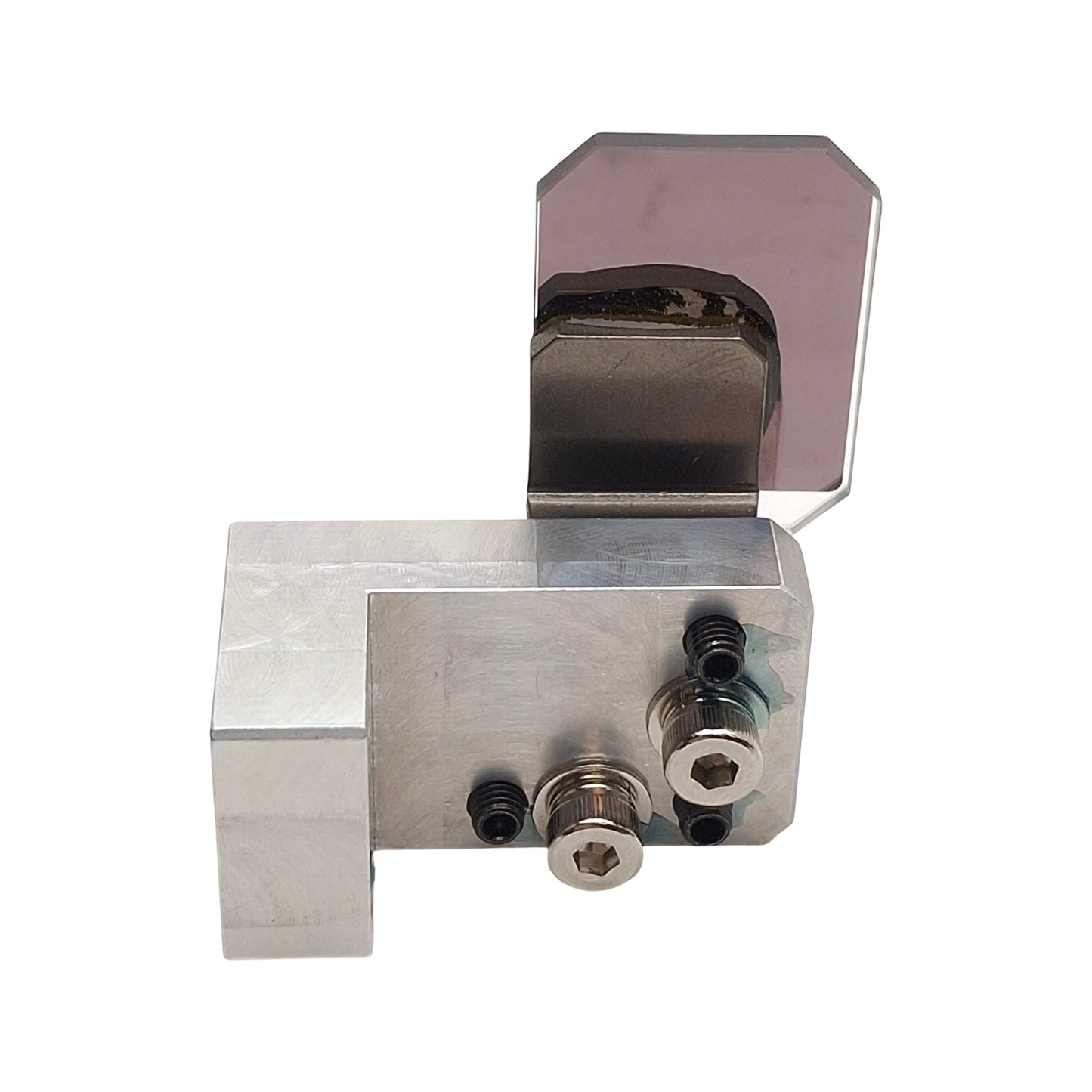 Used Keyence ML-G9310F Laser Mirror Assembly, 1.28in x 0.95in Mirror