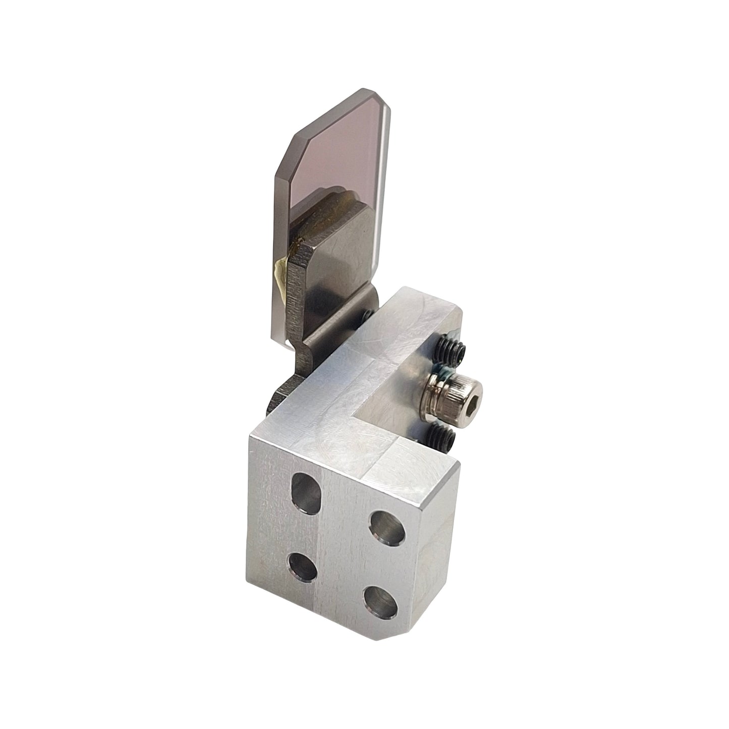 Used Keyence ML-G9310F Laser Mirror Assembly, 1.28in x 0.95in Mirror