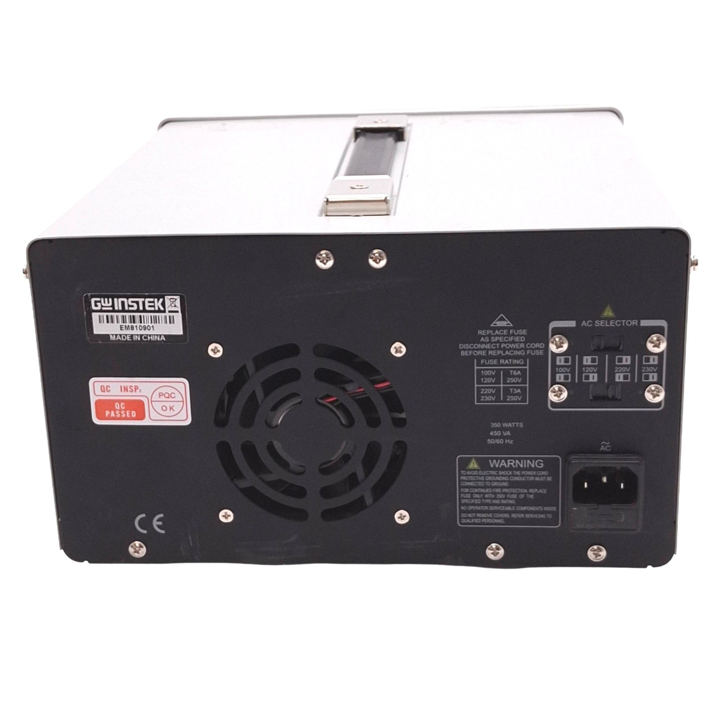 Used GW Instek GPS-2303 Laboratory DC Power Supply, 2-Channel 30V 3A, 180W Max