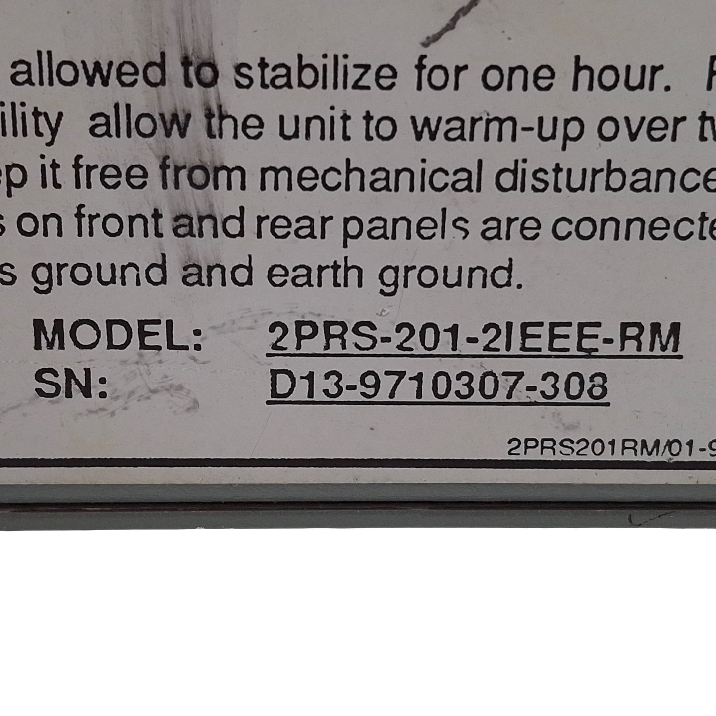 Used IET Labs 2PRS-201-2IEEE-RM Dual Channel Programmable Resistance Substituter