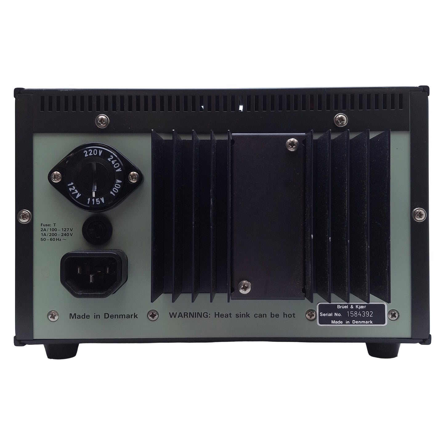 Used Bruel and Kjaer 2706 Power Amplifier 75VA Out, 5A/1.5A, 0-40dB Attenuator