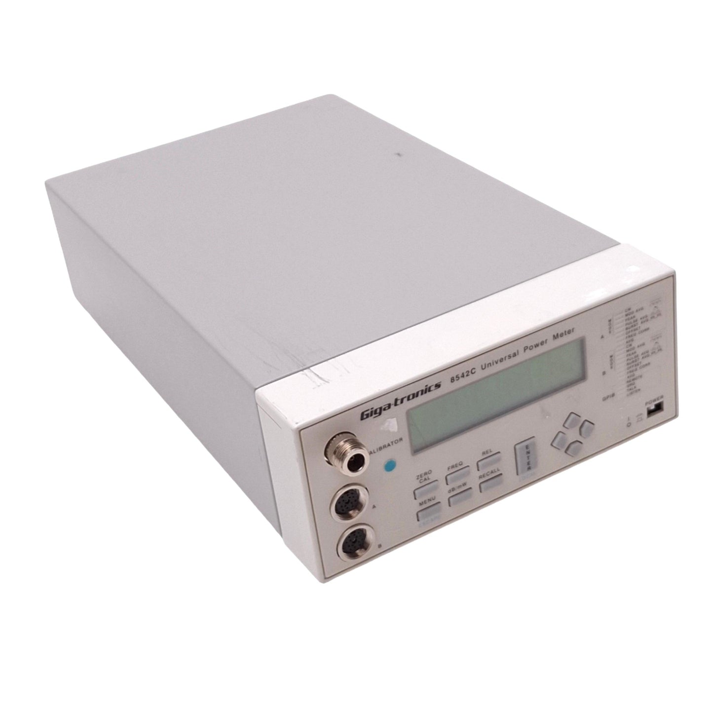 Used Giga-tronics 8542C Universal Power Meter, 2-Channel, 100kHz-40GHz, *Power Button