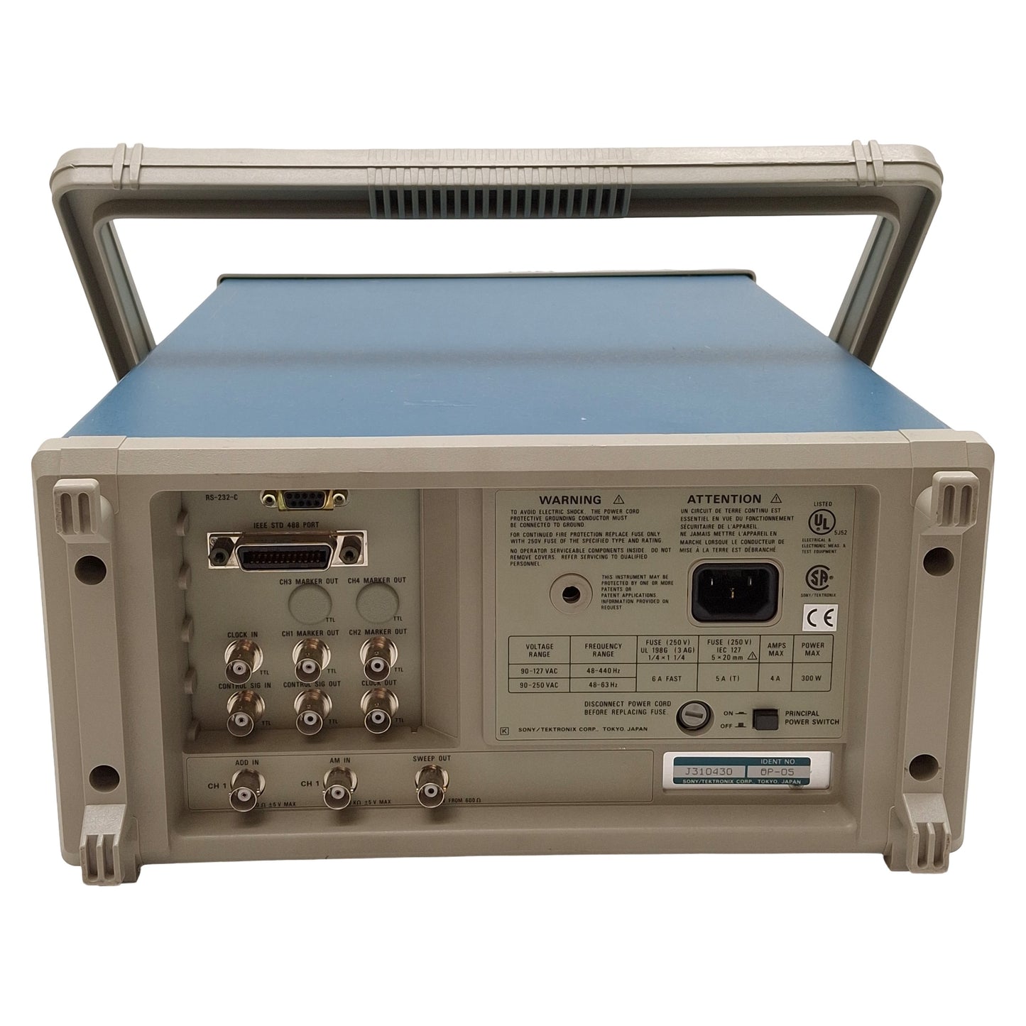 Used Tektronix AWG2005 Arbitrary Waveform Generator, 0.01Hz-20MHz, 12-bit *Screen*