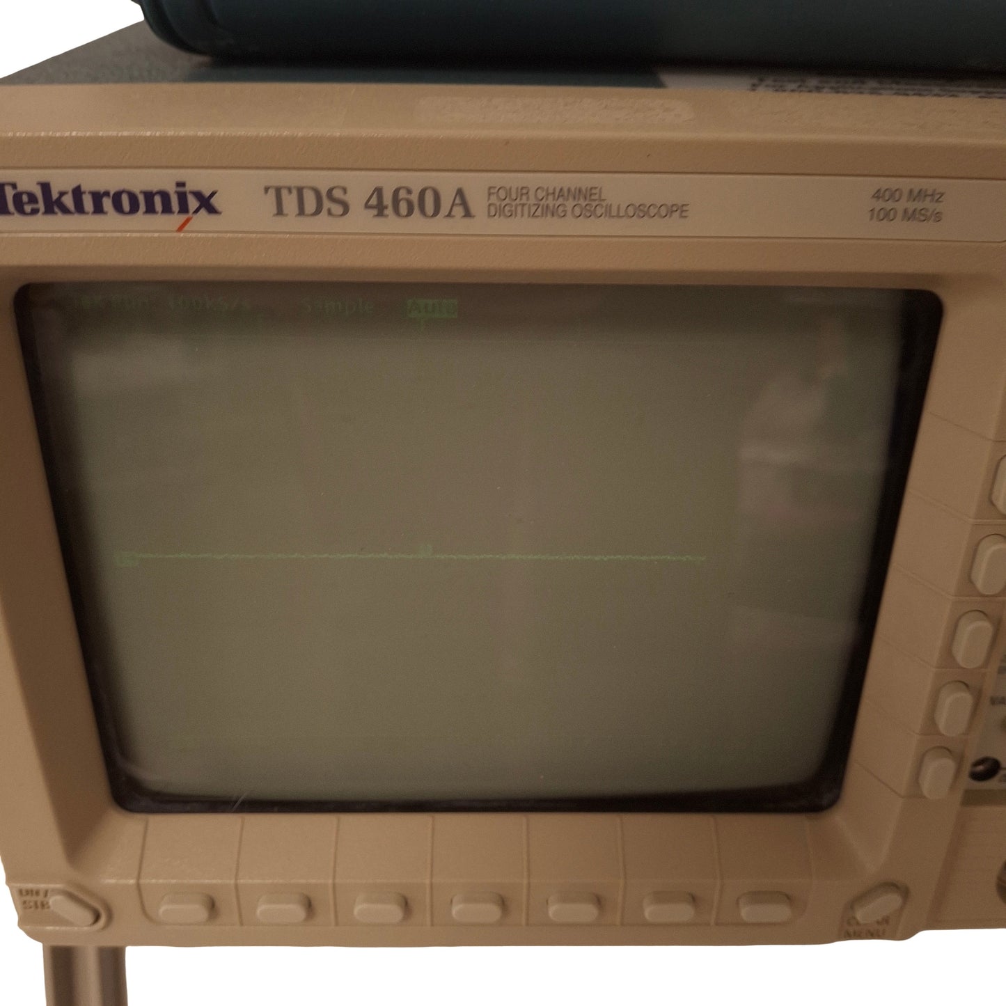 Used Tektronix TDS460A Digitizing Oscilloscope 4-Channel, 400MH/z *Dim Display*