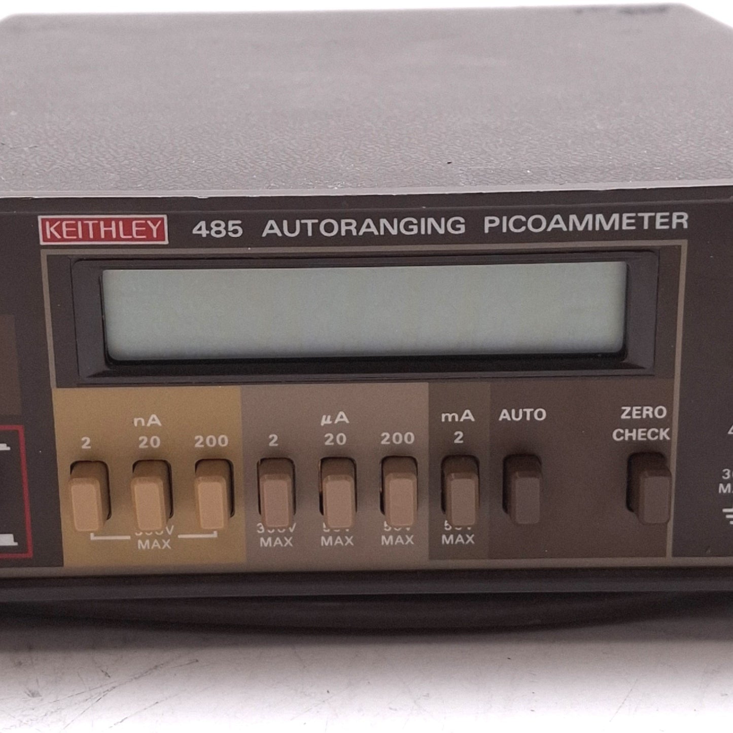 Used Keithley 485 Autoranging Picoammeter, 4.5-Digit 2nA-2mA, IEEE-488 GPIB