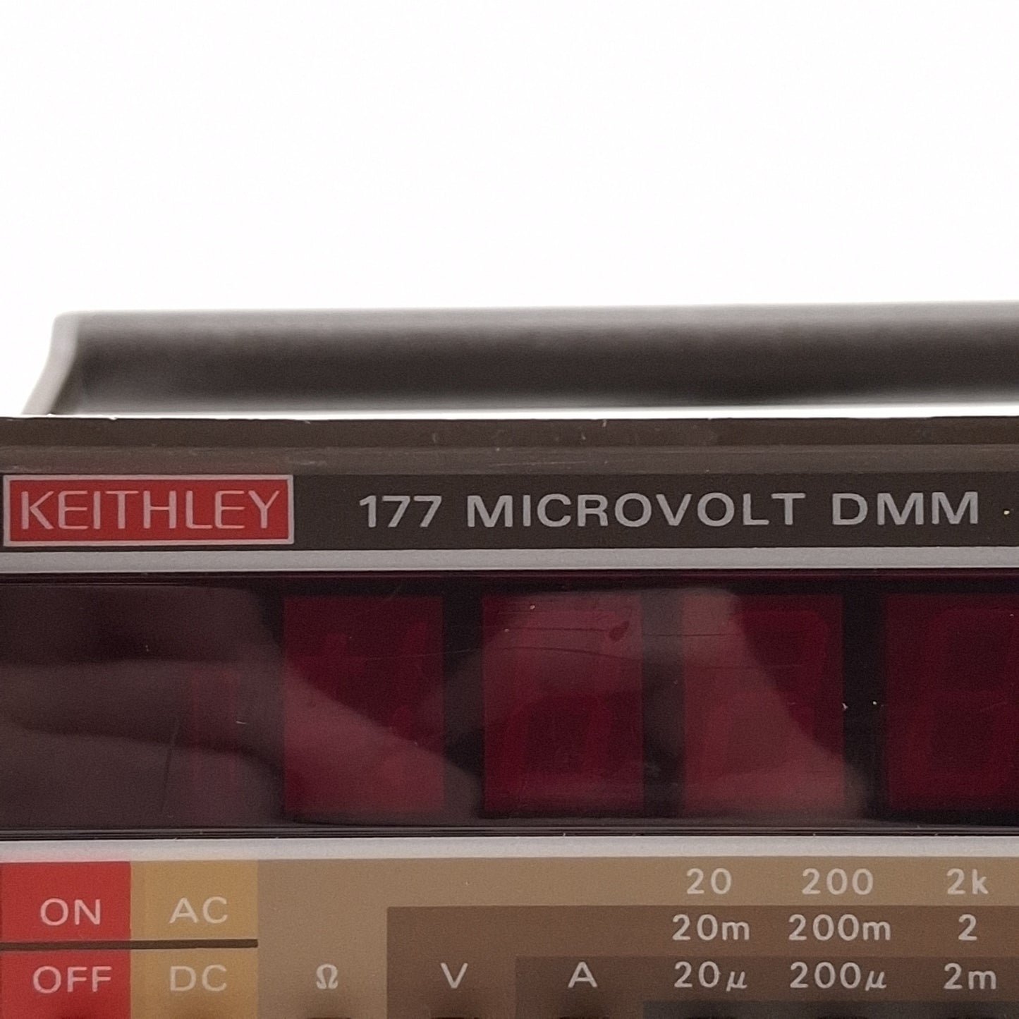 Used Keithley 177 Microvolt DMM Digital Multimeter, 4-1/2 Digit, 20mV-1200V, 20µA-2A