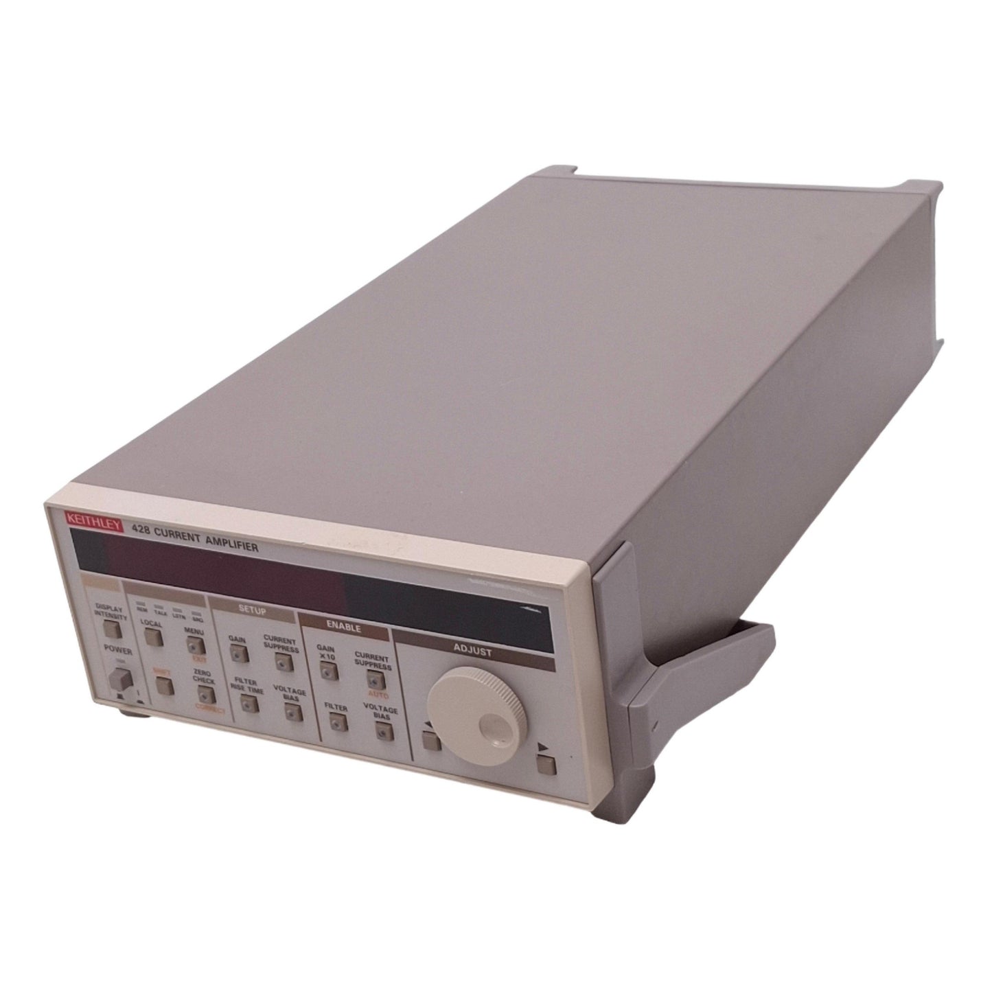 Used Keithley 428-PROG Current Amplifier, 10³ to 10¹¹V/A Max, 0-175kHz, 120VAC In