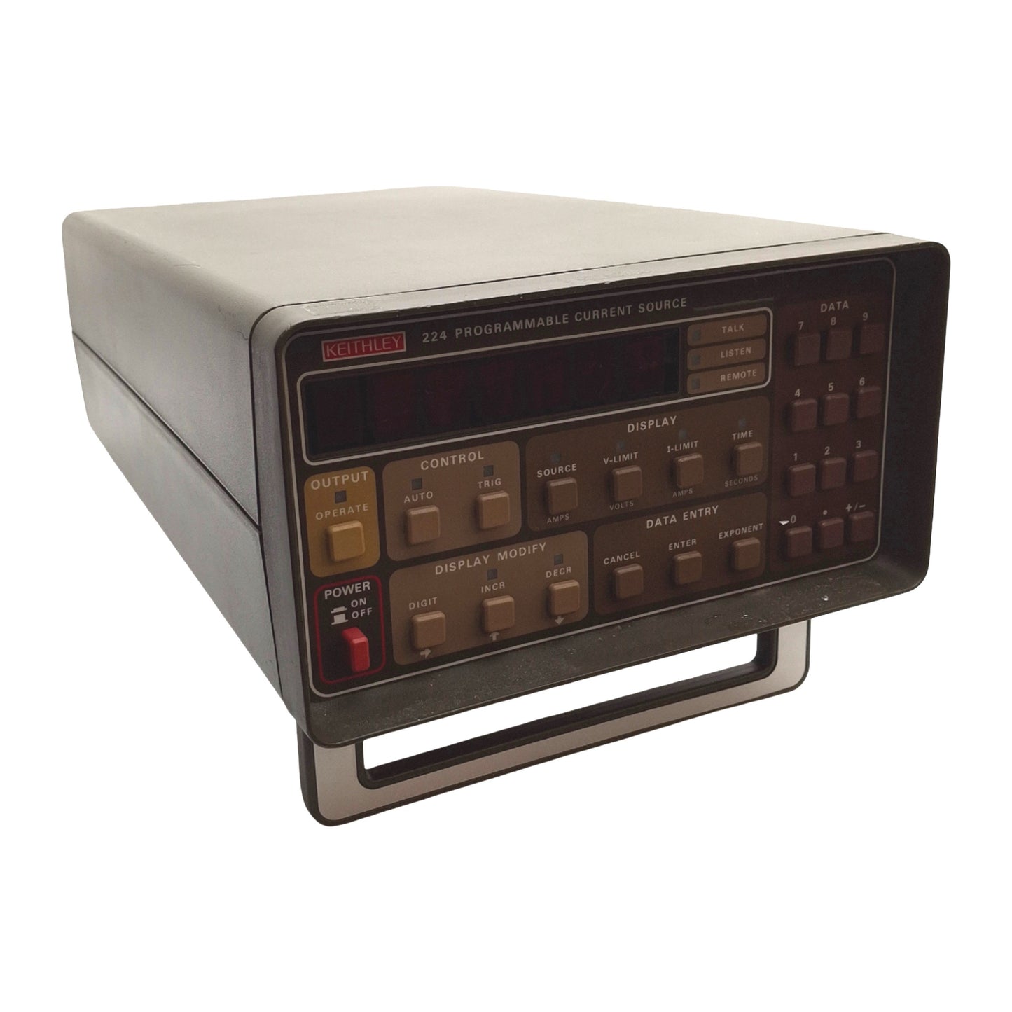 Used Keithley 224 Programmable Current Source +/- 19.995µA to +/-101.00mA, Tested 1mA