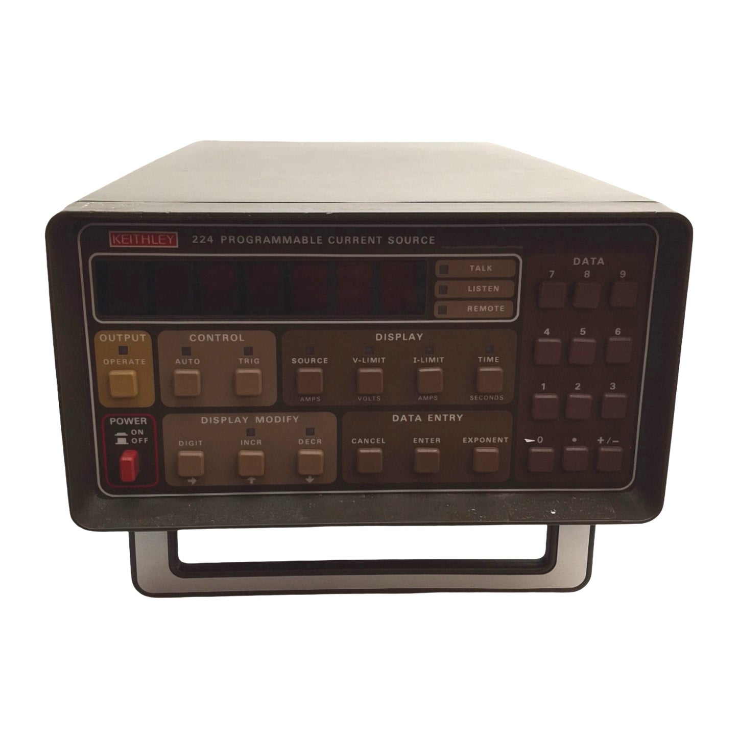 Used Keithley 224 Programmable Current Source +/- 19.995µA to +/-101.00mA, Tested 1mA
