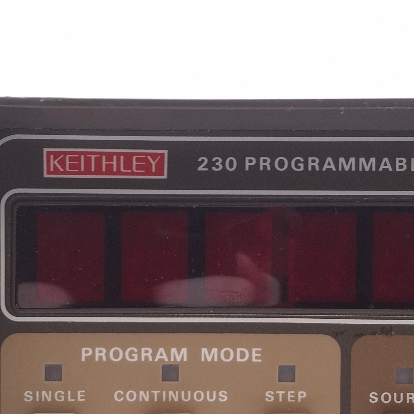 Used Keithley 230 Programmable Voltage Source 4-1/2-digit Display, Bipolar 1V-105V