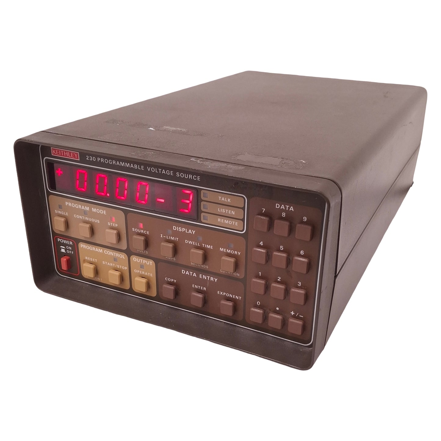 Used Keithley 230 Programmable Voltage Source 4-1/2-digit Display, Bipolar 1V-105V