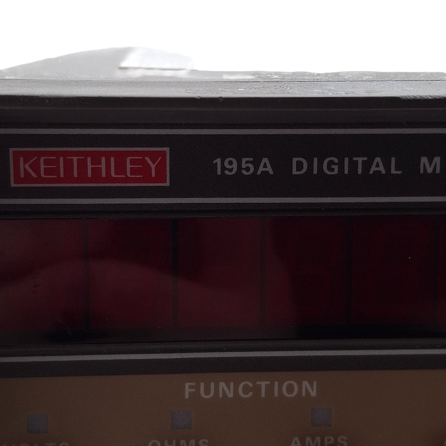 Used Keithley 195A Digital Multimeter, 5-1/2 Digit, 20µ-2A, 20mV-1000VDC/200mV-700VAC