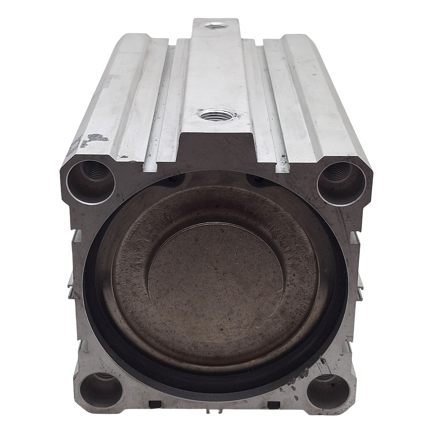Used SMC CDQ2B125-150DC Compact Cylinder, ø125mm Bore, 150mm Stroke, Rc3/8, 1.0MPa