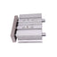 Used SMC MGPL20N-25 Guided Cylinder, 20mm Bore, 25mm Stroke, 1/8in NPT, 145psi