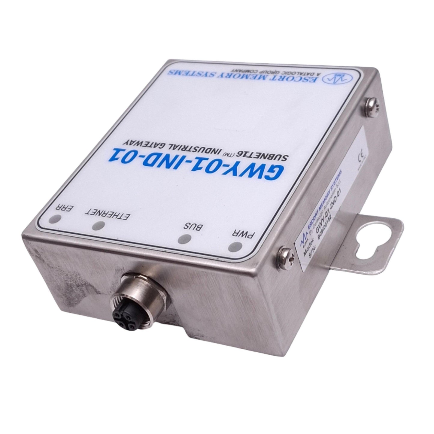 Used EMS GWY-01-IND-01 Subnet 16 Industrial Gateway for RFID, Ethernet 100Mbps, 24VDC