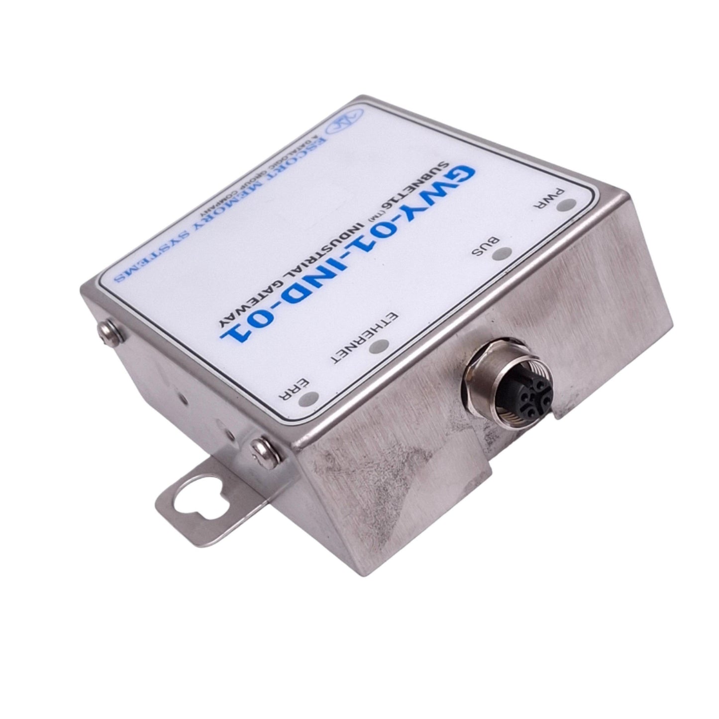 Used EMS GWY-01-IND-01 Subnet 16 Industrial Gateway for RFID, Ethernet 100Mbps, 24VDC