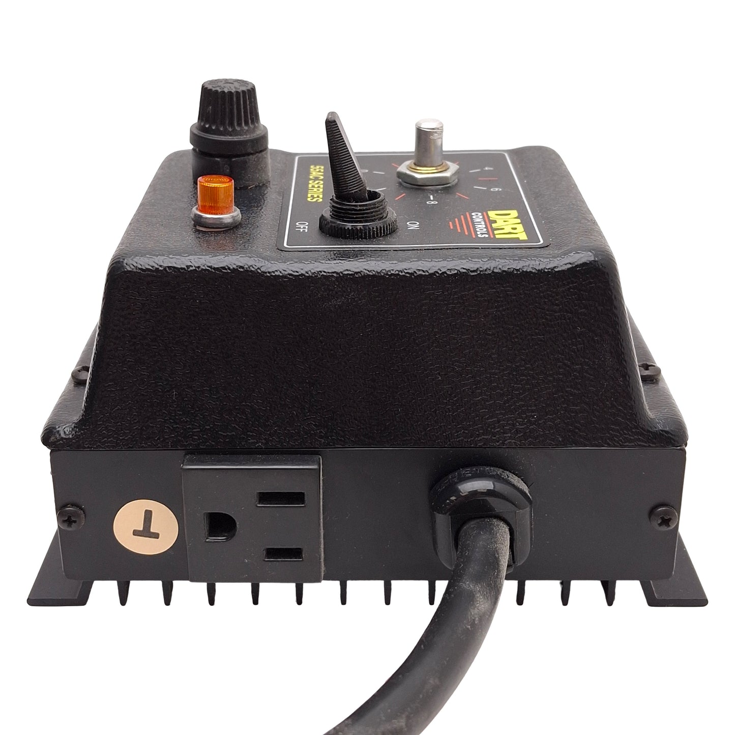 Used Dart Controls 55AC10-21 Triac Variable AC Voltage Supply 0-120VAC 10A, NEMA 5-15