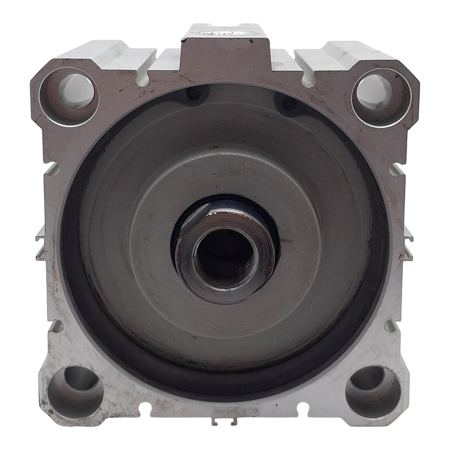 Used SMC NCDQ2B100-25D Compact Cylinder, ø100mm Bore, 25mm Stroke, 3/8in NPT, 145psi