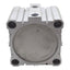 Used SMC NCDQ2B100-25D Compact Cylinder, ø100mm Bore, 25mm Stroke, 3/8in NPT, 145psi