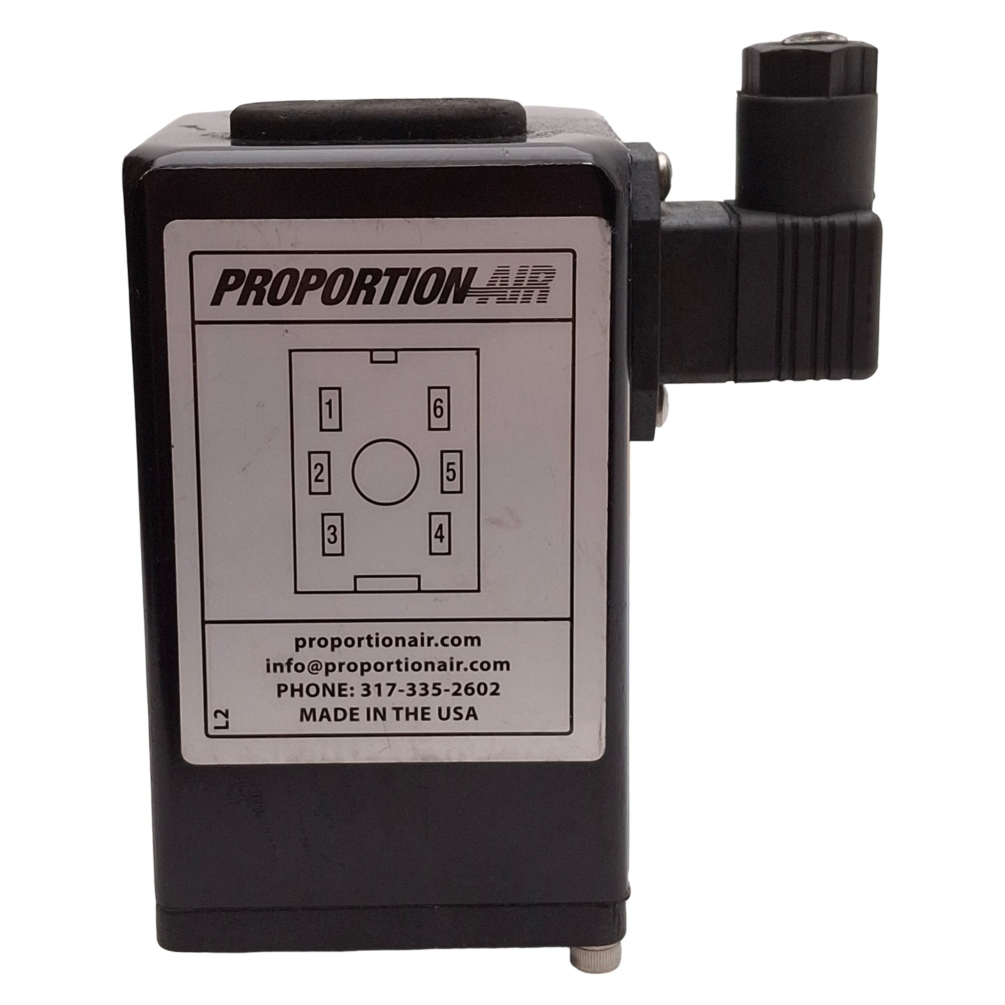 Used Proportion Air QB1TBNEEZP100PSG Electro-Pneumatic Regulator, 100psig, 1/8in NPT