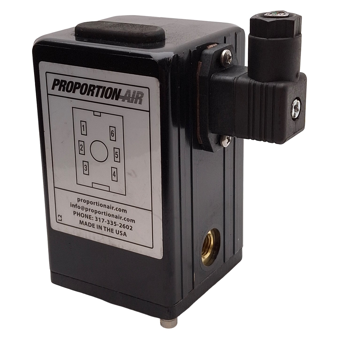 Used Proportion Air QB1TBNEEZP100PSG Electro-Pneumatic Regulator, 100psig, 1/8in NPT